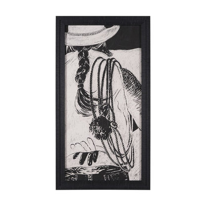 Mercana - Saddled Up III by Mercana Studio a Hand Embellished Framed Art Print - 15615 view 1