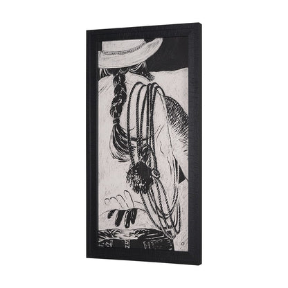 Mercana - Saddled Up III by Mercana Studio a Hand Embellished Framed Art Print - 15615 view 2