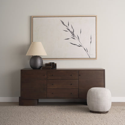 Mercana - Sadiyah Black Brushed Metal w/ Beige Shade Table Lamp - 70750 view 10