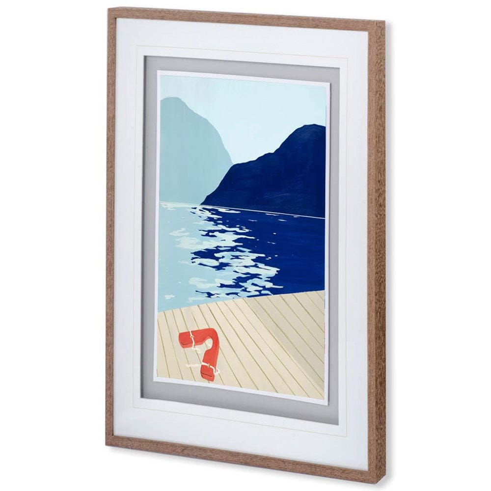 Mercana - Safety First by Dimond, David a Framed Art Print Matted under Glass - 10139 view 1