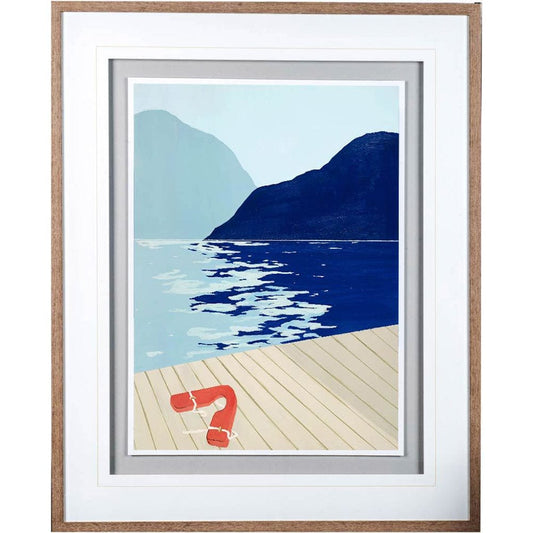 Mercana - Safety First by Dimond, David a Framed Art Print Matted under Glass - 10139 view 2