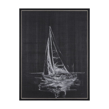 Mercana - Sail Away I by Mercana Studio a Hand Embellished Textured Framed Canvas - 102670-FL view 1