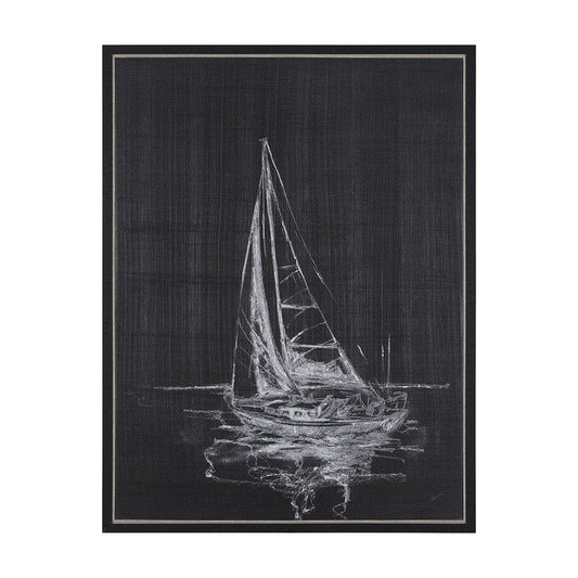 Mercana - Sail Away I by Mercana Studio a Hand Embellished Textured Framed Canvas - 102670-FL view 1
