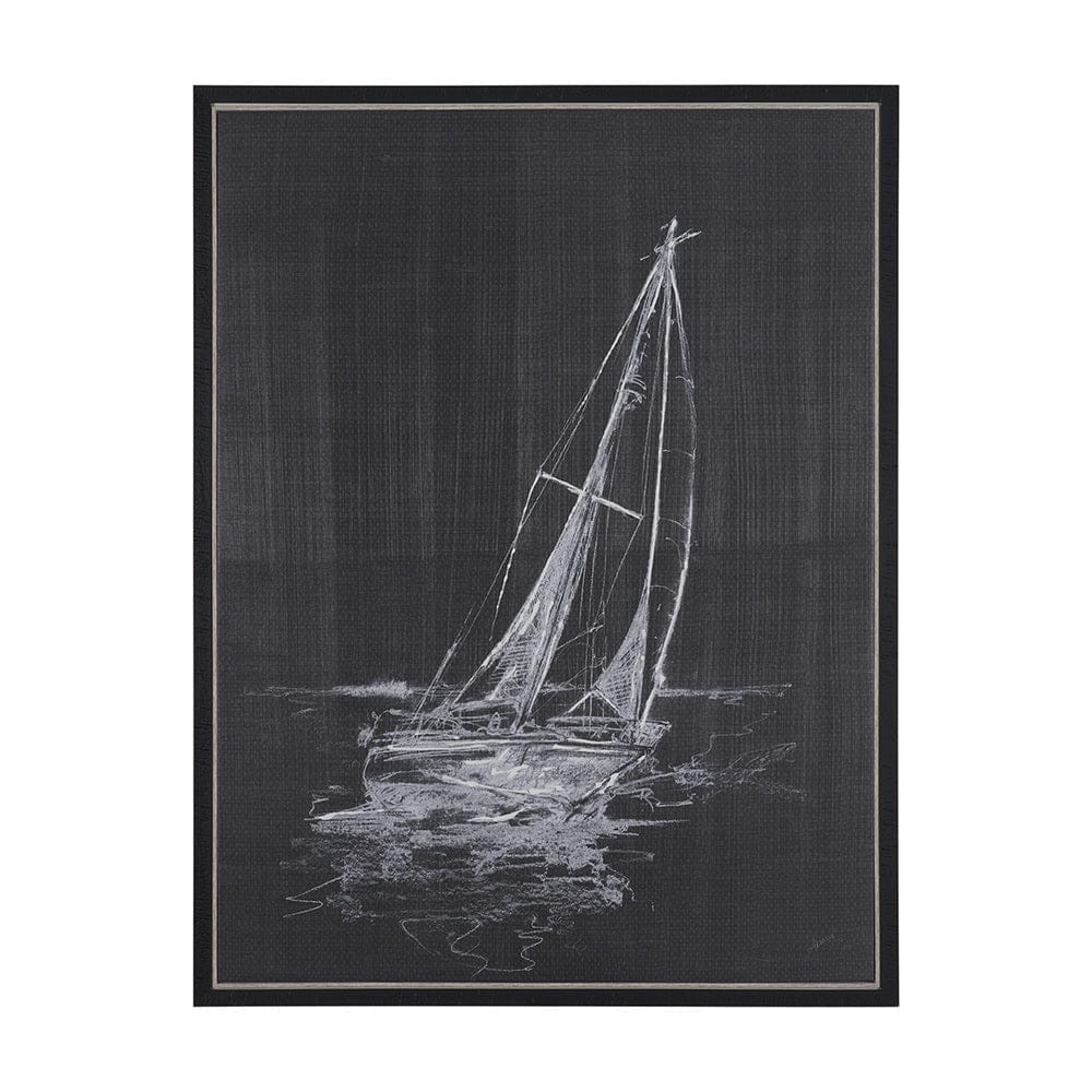 Mercana - Sail Away II by Mercana Studio a Hand Embellished Textured Framed Canvas - 102671-FL view 1