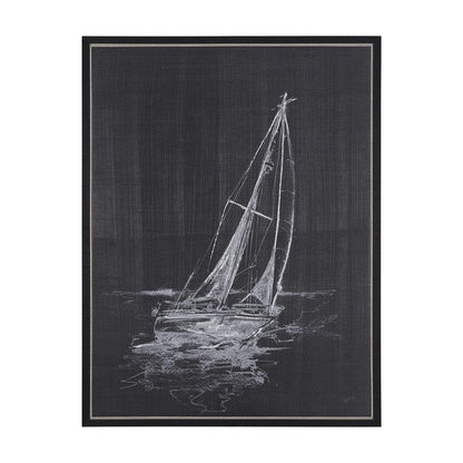 Mercana - Sail Away II by Mercana Studio a Hand Embellished Textured Framed Canvas - 102671-FL view 1