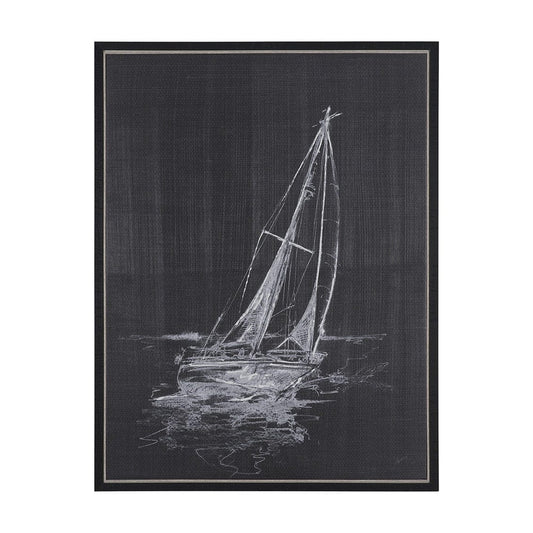 Mercana - Sail Away II by Mercana Studio a Hand Embellished Textured Framed Canvas - 102671-FL view 1