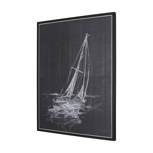 Mercana - Sail Away II by Mercana Studio a Hand Embellished Textured Framed Canvas - 102671-FL view 2
