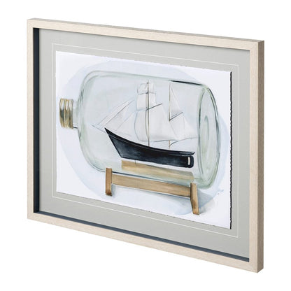 Mercana - Sail the Seas II by Jennifer Paxton Parker a Framed Art Print Matted under Glass - 12576 view 2