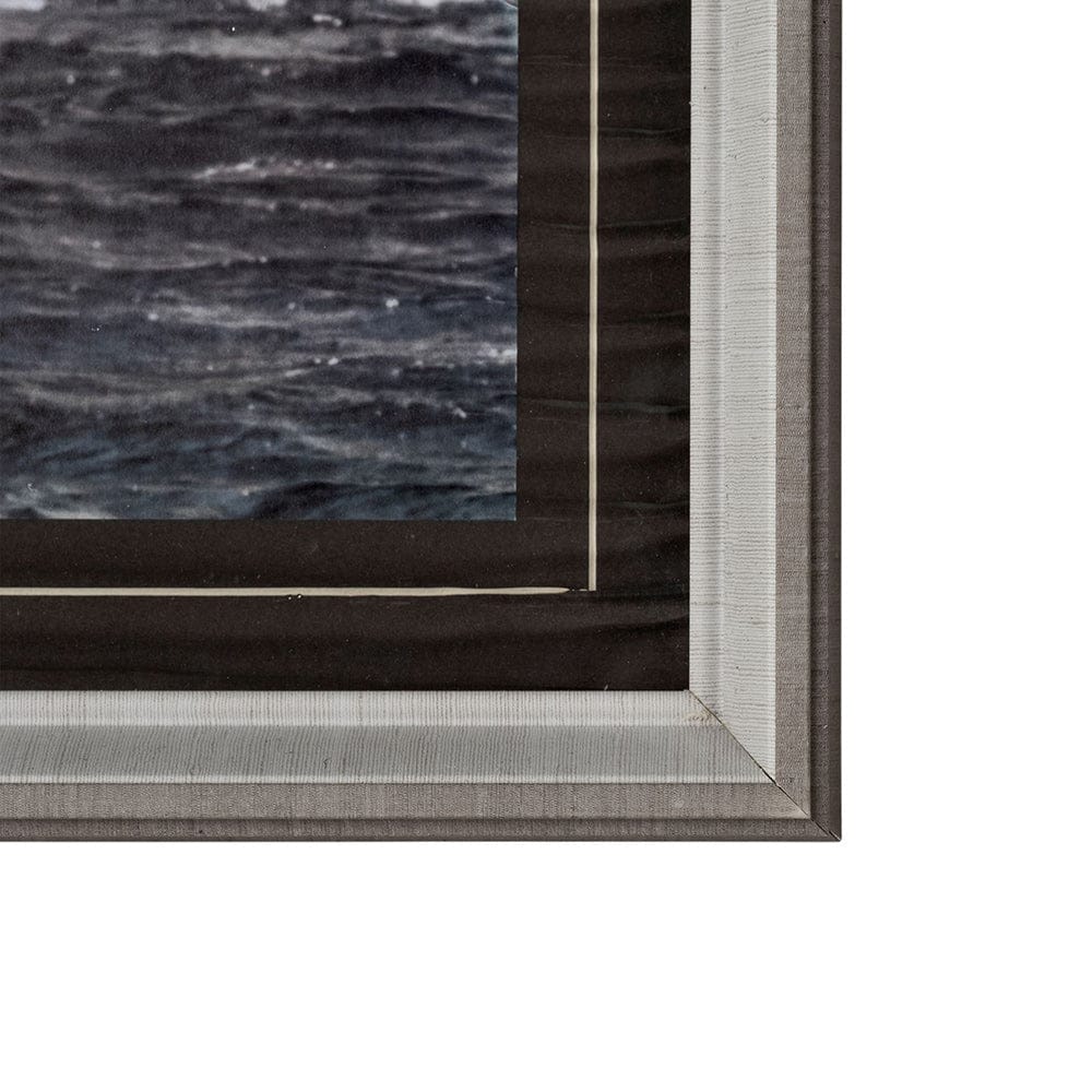 Mercana - Sailing South by Jorge Llovet a Hand Embellished Textured Framed Art Print Matted under Glass - 12966 view 3