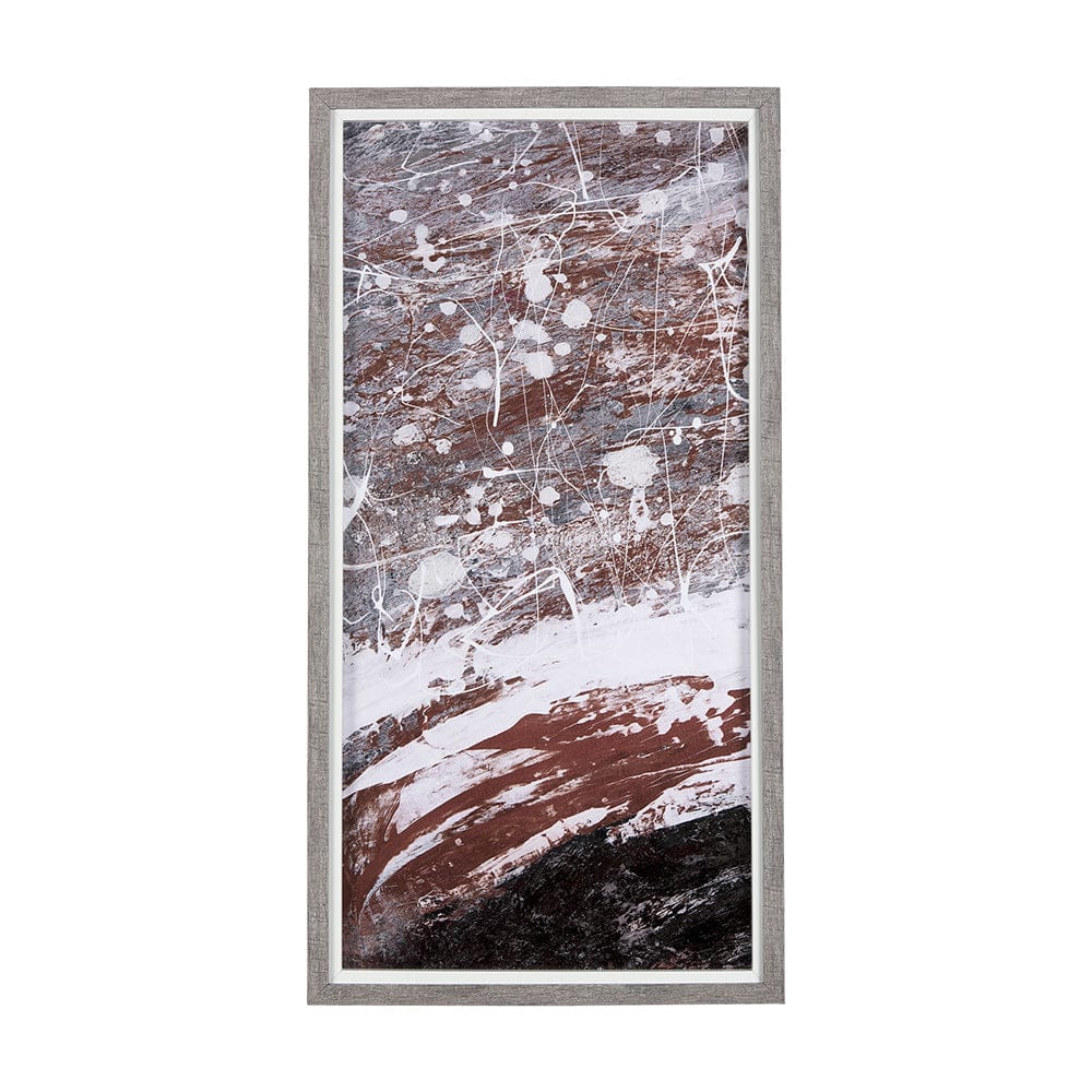 Mercana - Sakura Rain I by Mercana Studio a Hand Embellished Textured Framed Art Print Matted under Glass - 14757 view 1