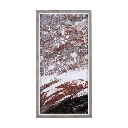 Mercana - Sakura Rain I by Mercana Studio a Hand Embellished Textured Framed Art Print Matted under Glass - 14757 view 1