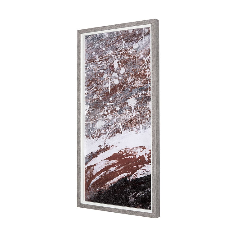 Mercana - Sakura Rain I by Mercana Studio a Hand Embellished Textured Framed Art Print Matted under Glass - 14757 view 2