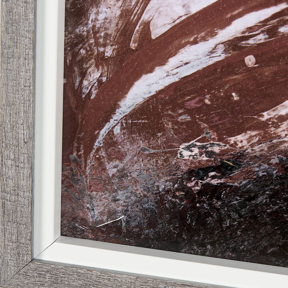 Mercana - Sakura Rain I by Mercana Studio a Hand Embellished Textured Framed Art Print Matted under Glass - 14757 view 5