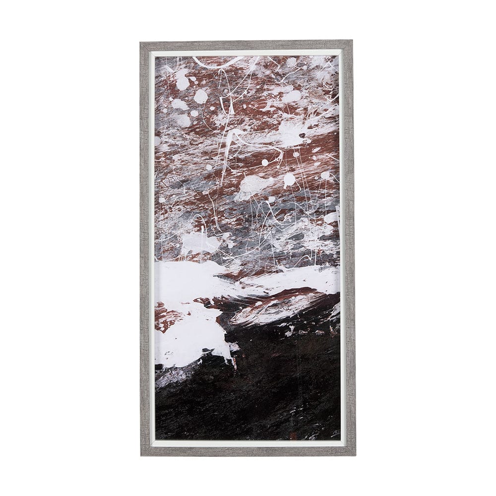 Mercana - Sakura Rain II by Mercana Studio a Hand Embellished Textured Framed Art Print Matted under Glass - 14758 view 1