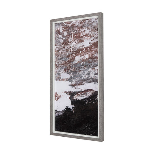 Mercana - Sakura Rain II by Mercana Studio a Hand Embellished Textured Framed Art Print Matted under Glass - 14758 view 2