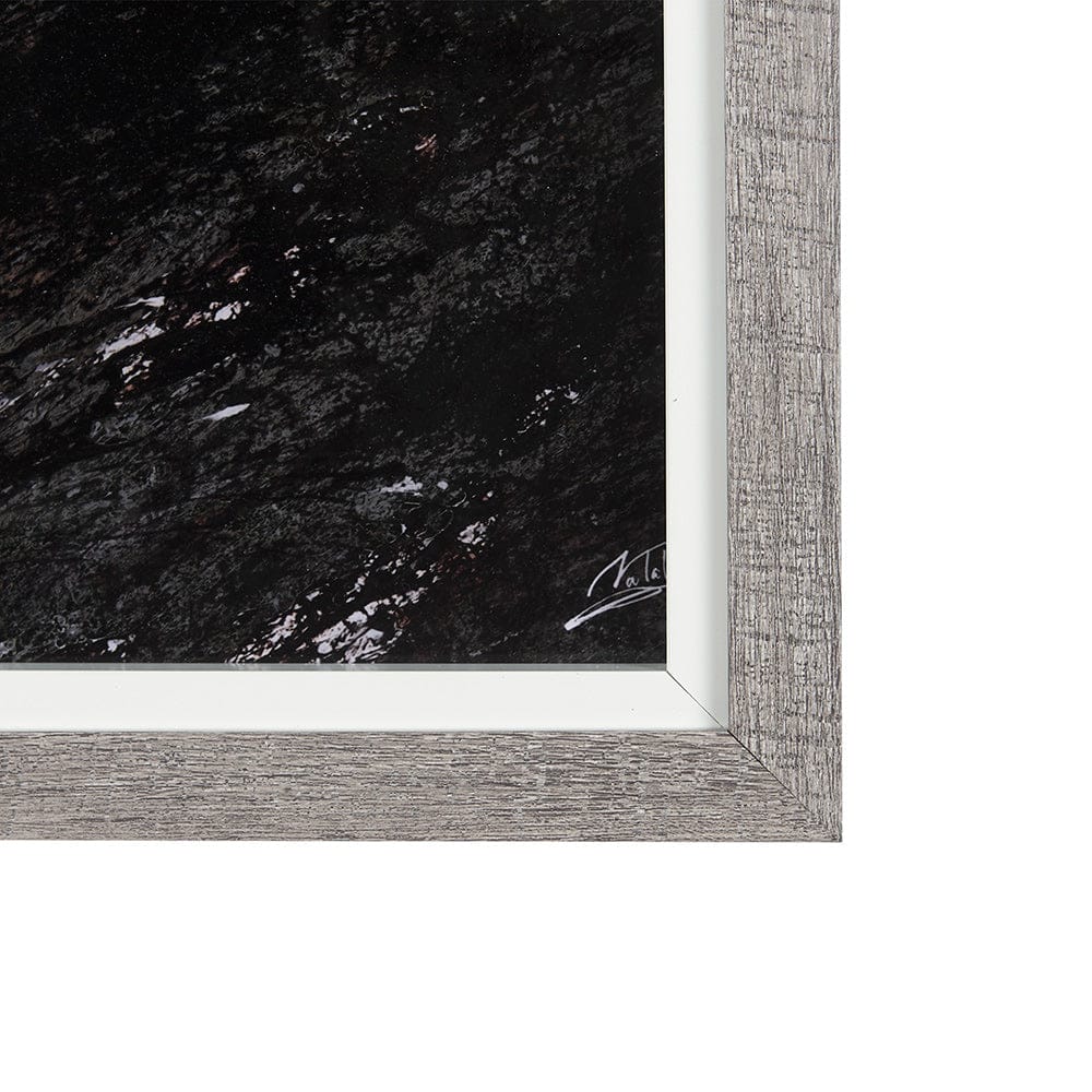 Mercana - Sakura Rain II by Mercana Studio a Hand Embellished Textured Framed Art Print Matted under Glass - 14758 view 3