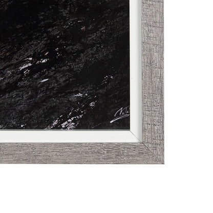 Mercana - Sakura Rain II by Mercana Studio a Hand Embellished Textured Framed Art Print Matted under Glass - 14758 view 3