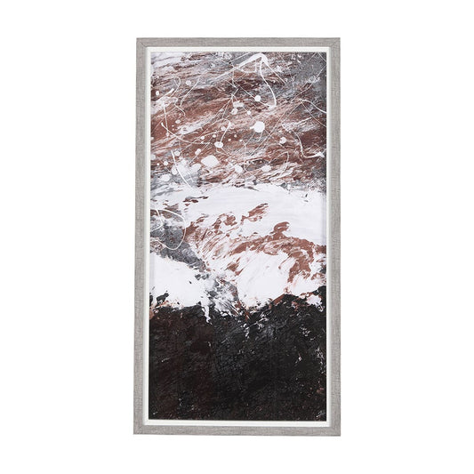 Mercana - Sakura Rain III by Mercana Studio a Hand Embellished Textured Framed Art Print Matted under Glass - 14759 view 1
