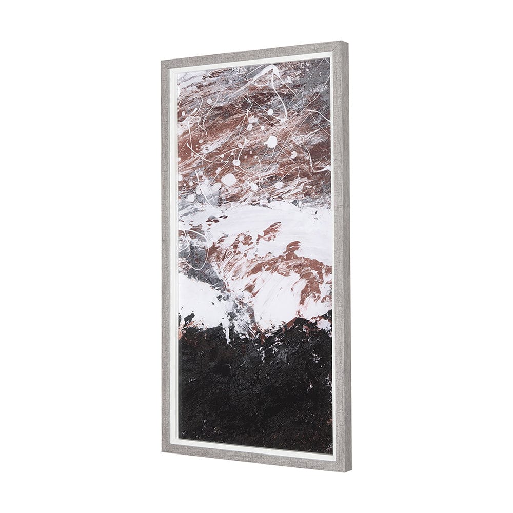 Mercana - Sakura Rain III by Mercana Studio a Hand Embellished Textured Framed Art Print Matted under Glass - 14759 view 2