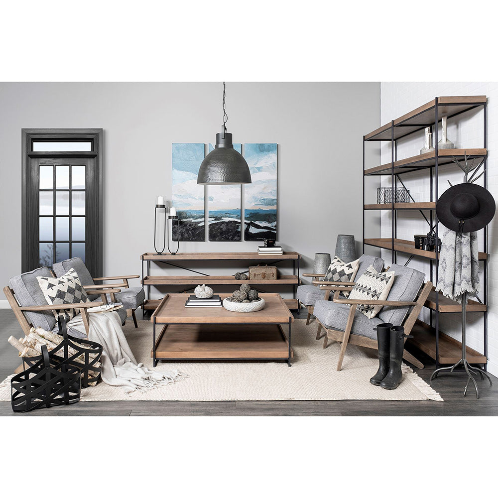 Mercana - Salah I Small Black Iron Table Candle Holder - 67811_CLOSEOUT view 6