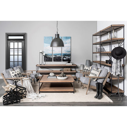 Mercana - Salah I Small Black Iron Table Candle Holder - 67811_CLOSEOUT view 6