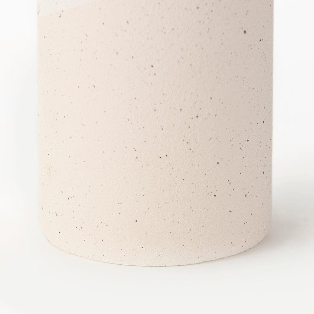 Mercana - Salar 4.5L x 4.5W x 11.0H Cream Gourd Style Crackled Ceramic Vase - 69475 view 5