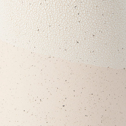 Mercana - Salar 5.9L x 5.9W x 14.0H Cream Conical Crackled Ceramic Vase - 69476 view 6