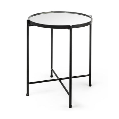 Mercana - Samantha Small Black Mirror Top Accent Table - 69339 view 1