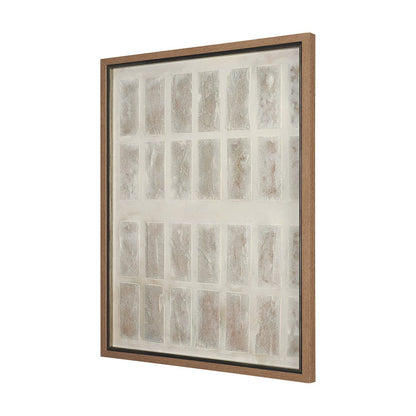 Mercana - Sand & Structure I by Studio M a handmade Original Framed Artwork - 15771 view 2