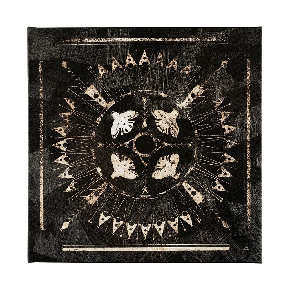 Mercana - Sandpainting-Ink I by Chad Mackay a Hand Embellished Textured Canvas - 101778-L view 1