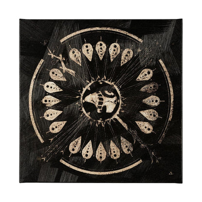 Mercana - Sandpainting-Ink II by Chad Mackay a Hand Embellished Textured Canvas - 101779-L view 1