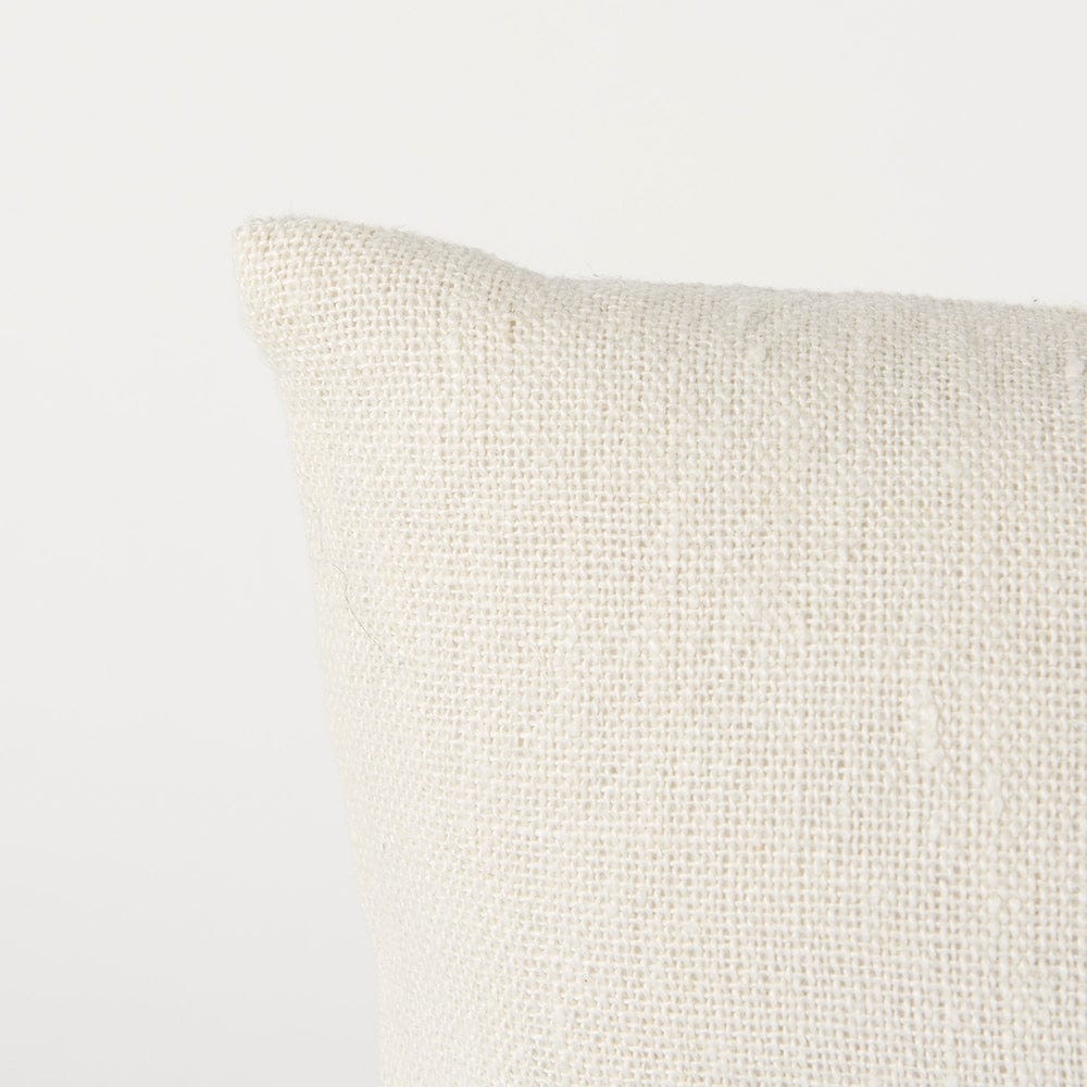 Mercana - Sandra 18 x 18 Beige With Blue Stripes Decorative Pillow Cover - 68870_CLOSEOUT view 6