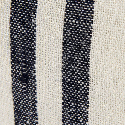 Mercana - Sandra 18 x 18 Beige With Blue Stripes Decorative Pillow Cover - 68870_CLOSEOUT view 7