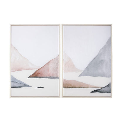 Mercana - Sandy Land I by Mercana Studio a Hand Embellished Textured Framed Canvas - 102178-FL view 1