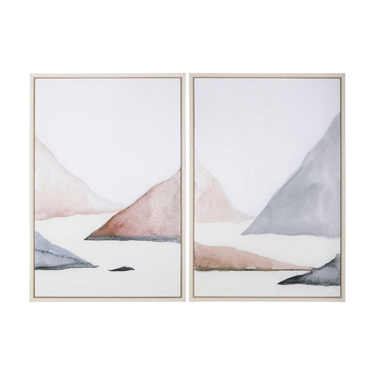 Mercana - Sandy Land I by Mercana Studio a Hand Embellished Textured Framed Canvas - 102178-FL view 1