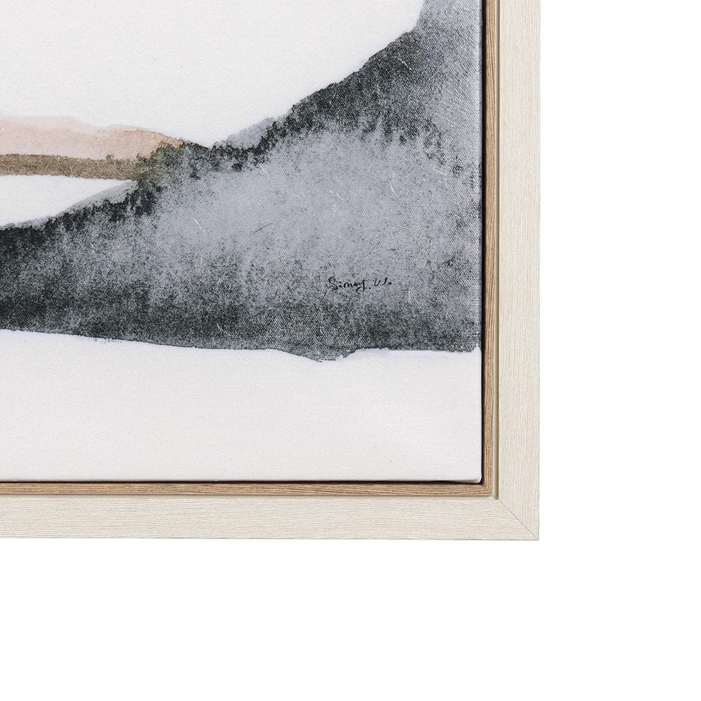 Mercana - Sandy Land I by Mercana Studio a Hand Embellished Textured Framed Canvas - 102178-FL view 3