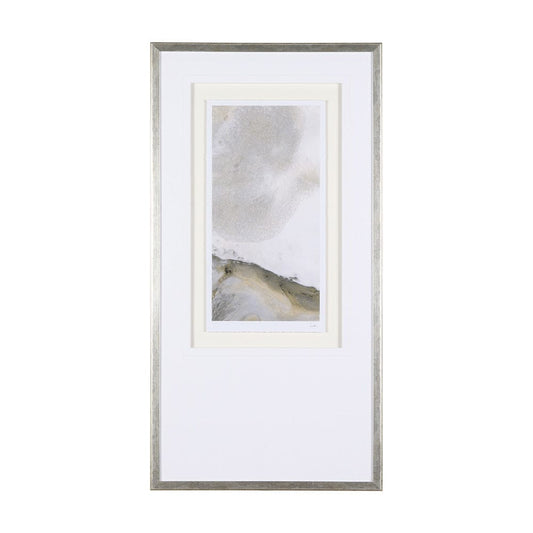 Mercana - Sandy Waves I by Mercana Studio a Hand Embellished Textured Framed Art Print Matted under Glass - 14863 view 1