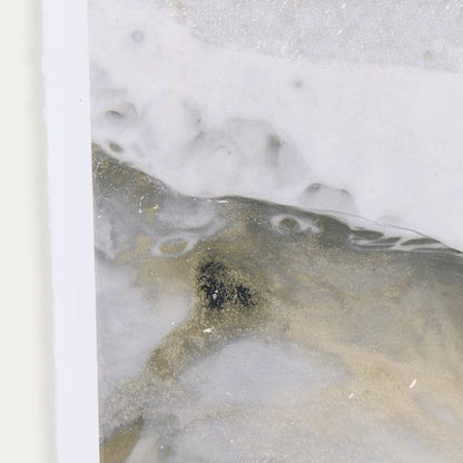 Mercana - Sandy Waves I by Mercana Studio a Hand Embellished Textured Framed Art Print Matted under Glass - 14863 view 7