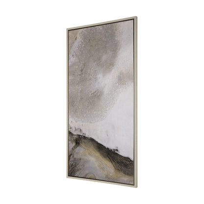 Mercana - Sandy Waves I by Mercana Studio a Hand Embellished Textured Framed Canvas - 102572-FL view 3
