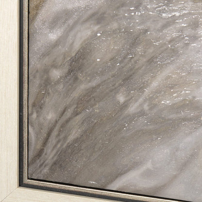 Mercana - Sandy Waves I by Mercana Studio a Hand Embellished Textured Framed Canvas - 102572-FL view 6