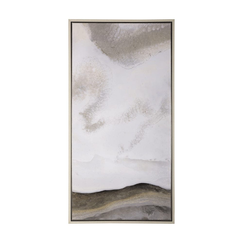 Mercana - Sandy Waves II by Mercana Studio a Hand Embellished Textured Framed Canvas - 102573-FL view 1