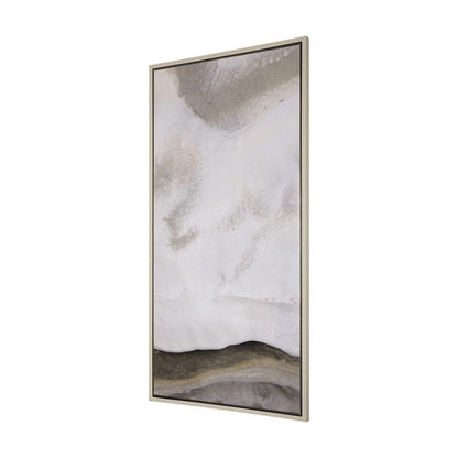 Mercana - Sandy Waves II by Mercana Studio a Hand Embellished Textured Framed Canvas - 102573-FL view 3