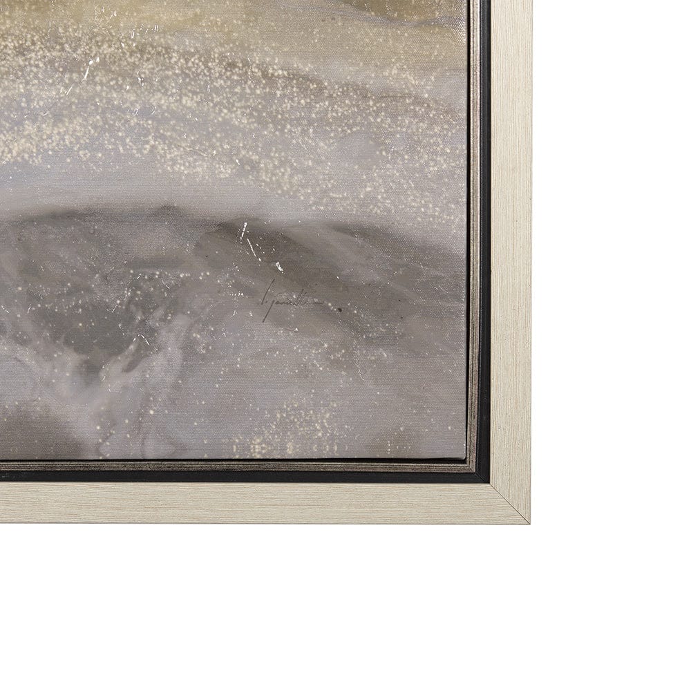 Mercana - Sandy Waves II by Mercana Studio a Hand Embellished Textured Framed Canvas - 102573-FL view 4