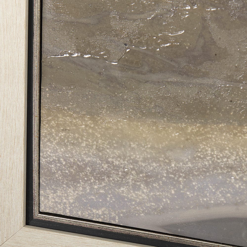 Mercana - Sandy Waves II by Mercana Studio a Hand Embellished Textured Framed Canvas - 102573-FL view 6