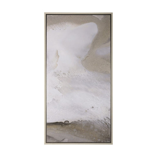 Mercana - Sandy Waves III by Mercana Studio a Hand Embellished Textured Framed Canvas - 102574-FL view 1