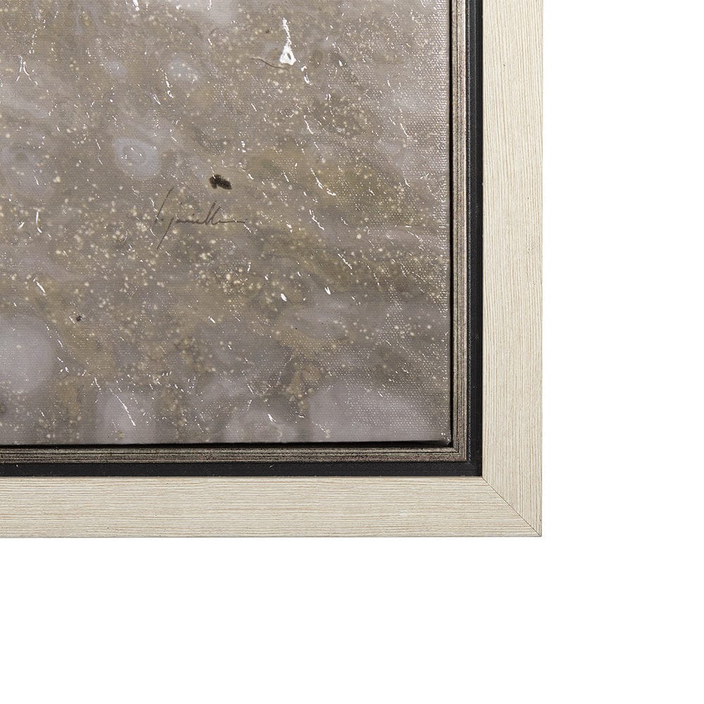 Mercana - Sandy Waves III by Mercana Studio a Hand Embellished Textured Framed Canvas - 102574-FL view 3