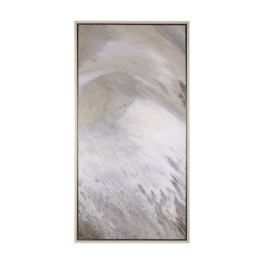 Mercana - Sandy Waves IV by Mercana Studio a Hand Embellished Textured Framed Canvas - 102575-FL view 1