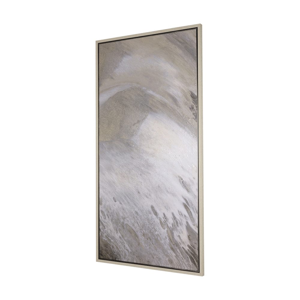 Mercana - Sandy Waves IV by Mercana Studio a Hand Embellished Textured Framed Canvas - 102575-FL view 2
