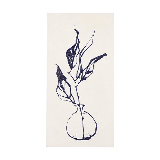 Mercana - Sapphire Vase I by Mercana Studio a Hand Embellished Textured Canvas - 102423-L view 1