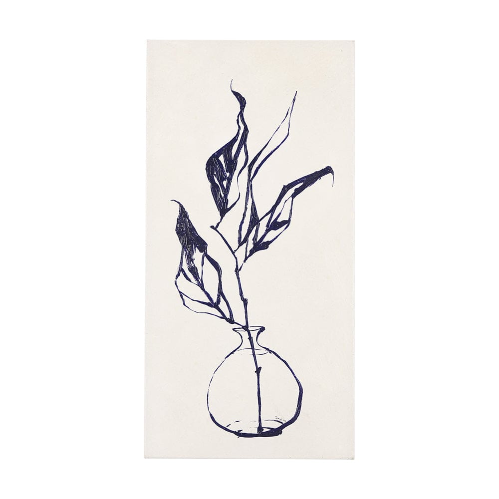 Mercana - Sapphire Vase I by Mercana Studio a Hand Embellished Textured Canvas - 102423-S view 1